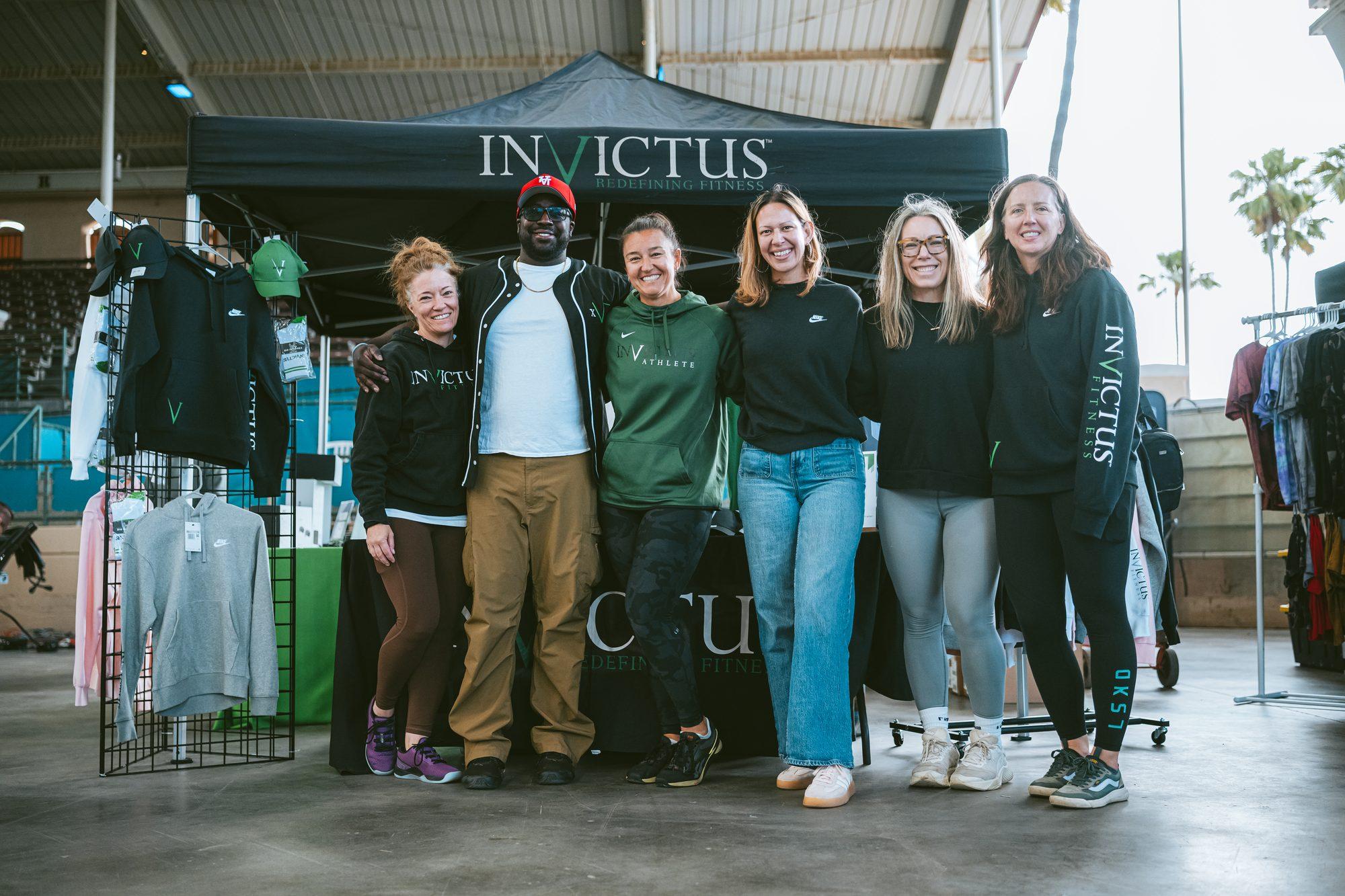 Invictus athletes mid-training